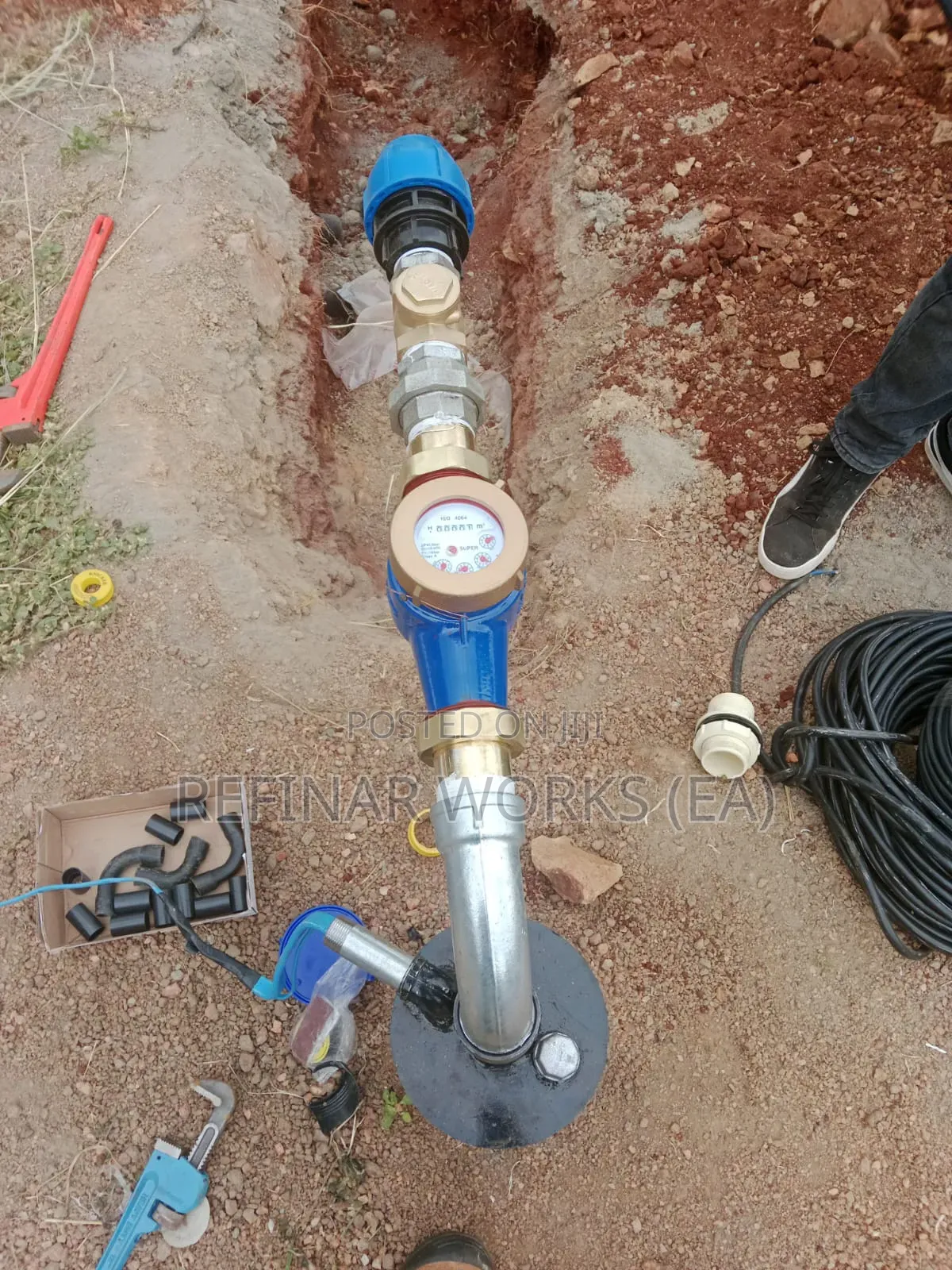 Water Tower Construction - Solar Pumping Borehole Services