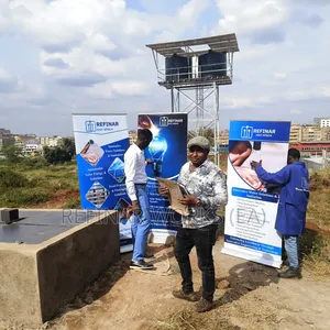 Water Tower Construction - Solar Pumping Borehole Services