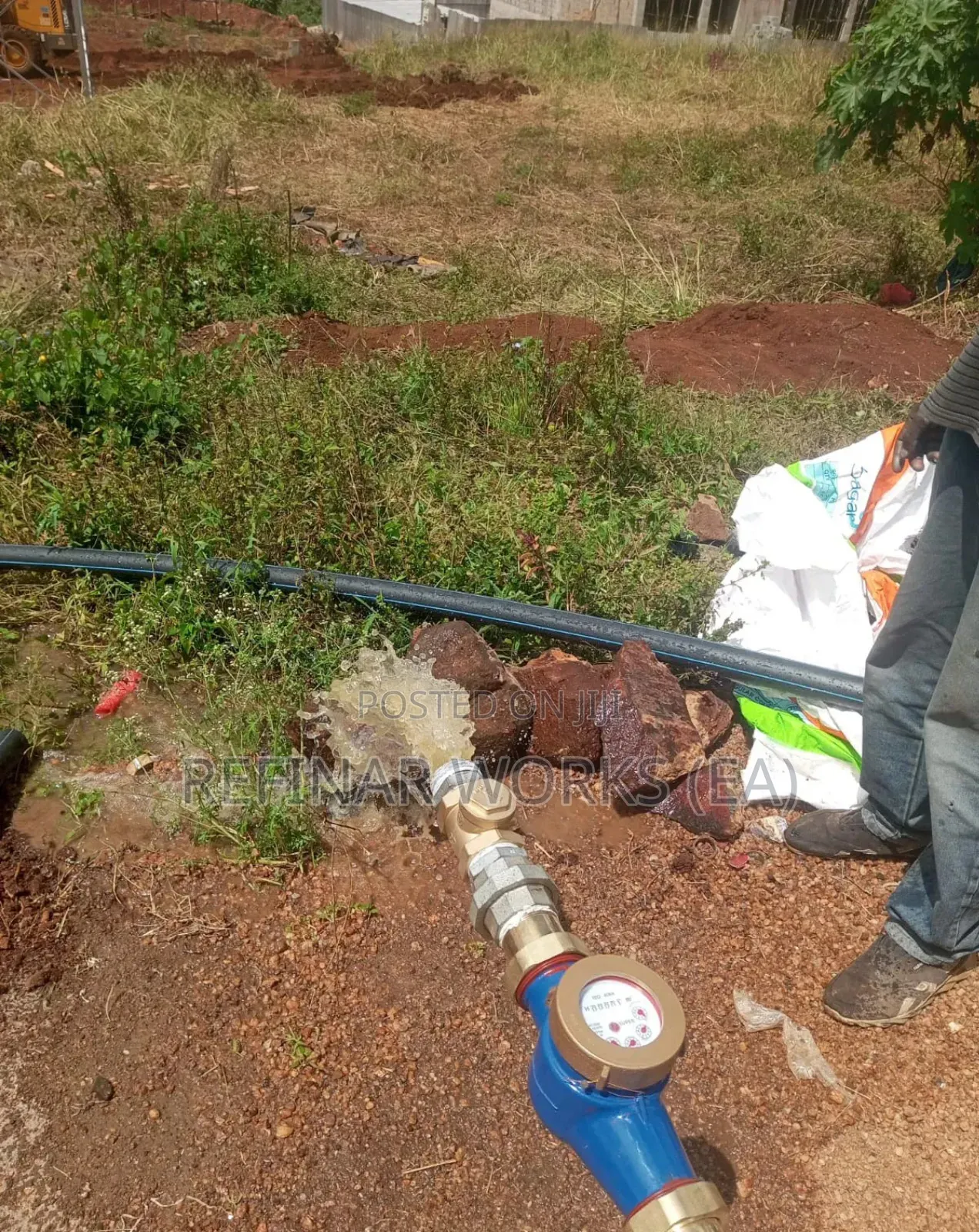 Water Tower Construction - Solar Pumping Borehole Services