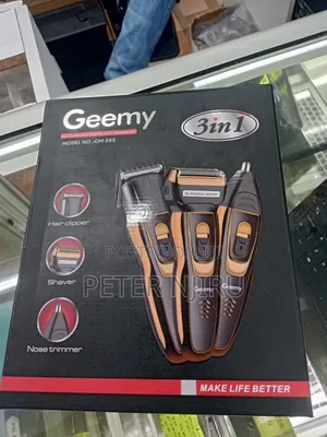 Geemy 3 in 1 Rechargeable Hair Shaving Machine