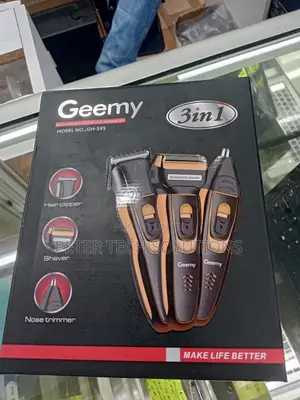 Geemy 3 in 1 Rechargeable Hair Shaving Machine
