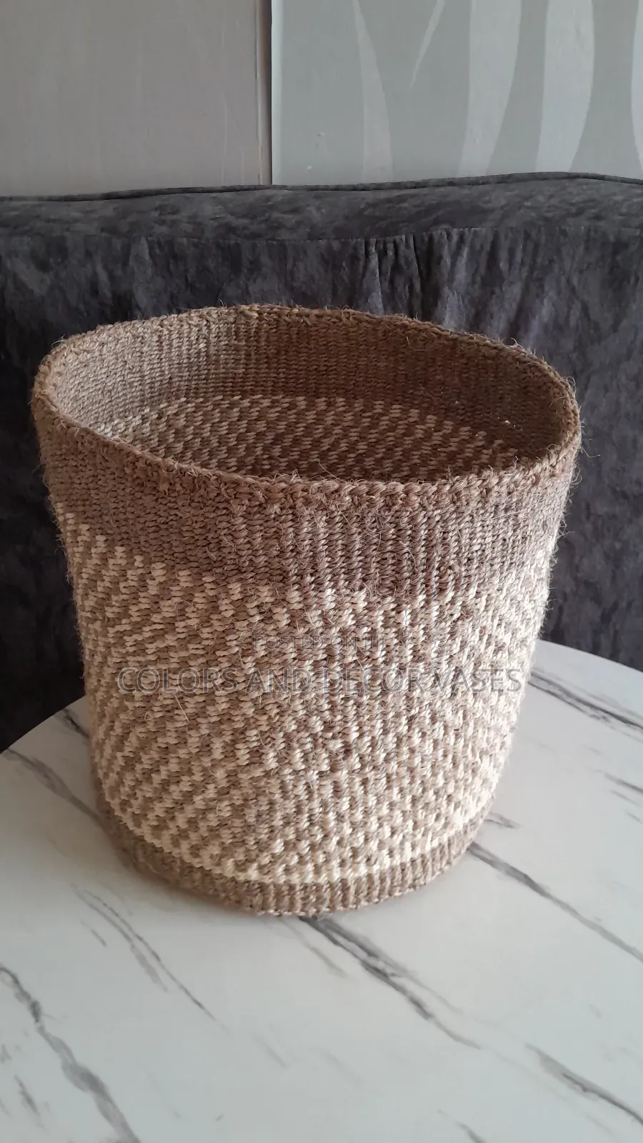 Patterned Size 12 Brown White