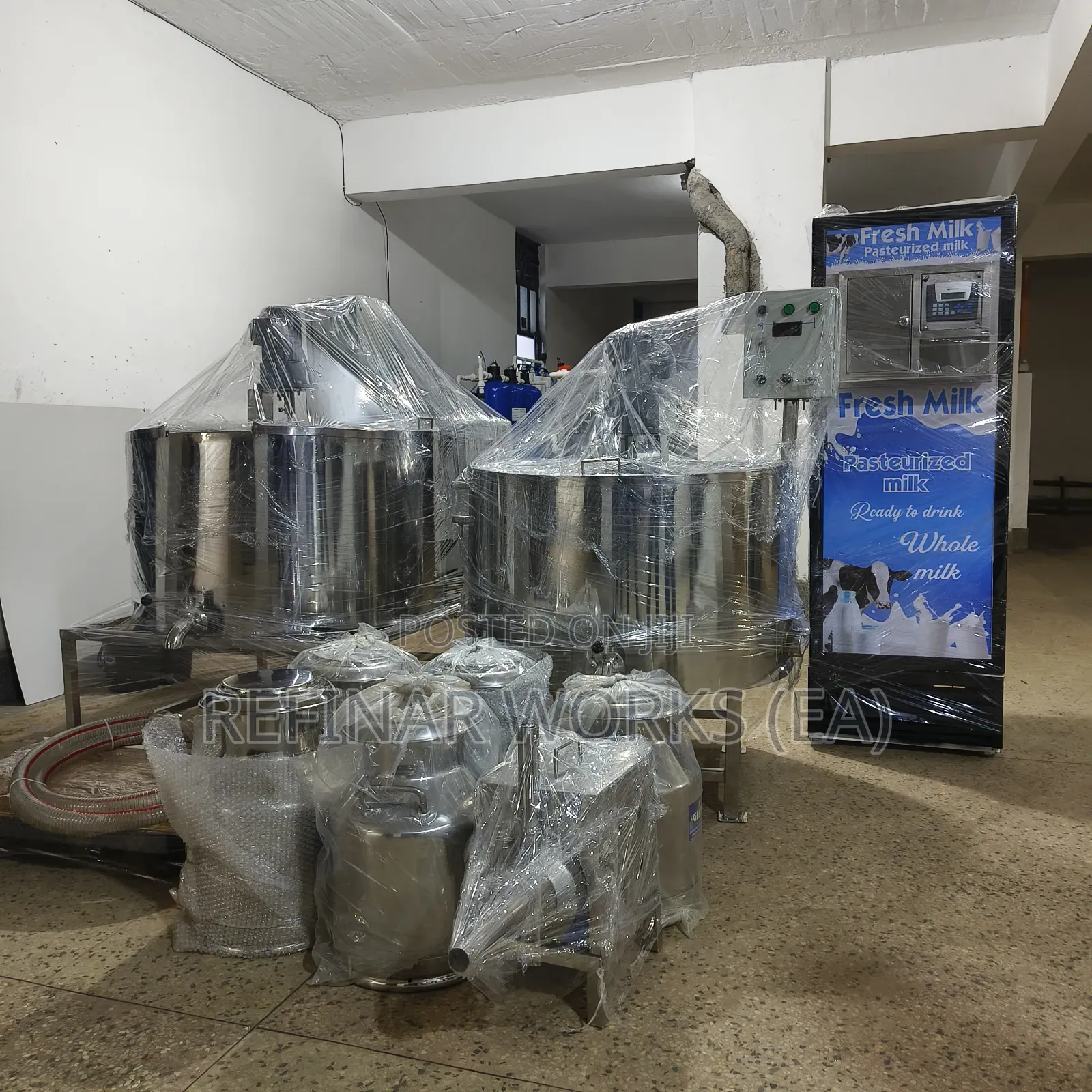 Milk Pasteurizers and Chillers Sellers Makers