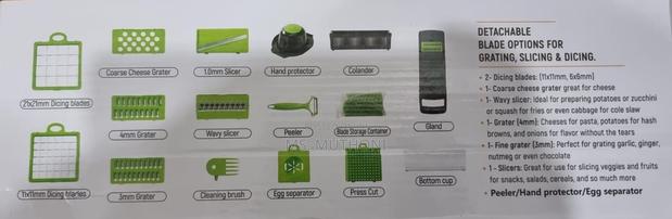16pc Veggie Cutter Slicer Dicer Chopper - thumbnail 4