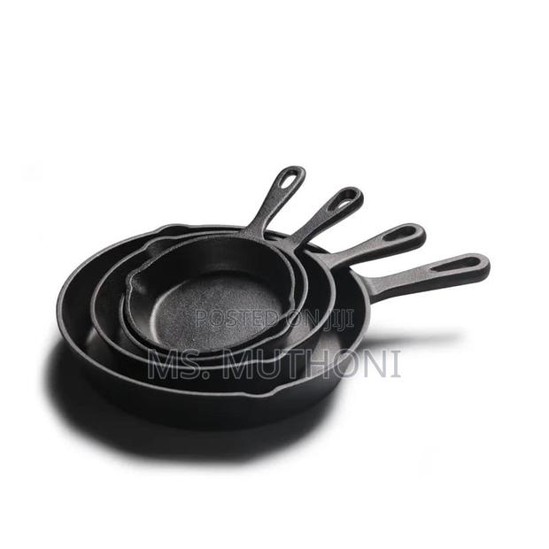 4pcs Cast Iron Skillet Set - thumbnail 2