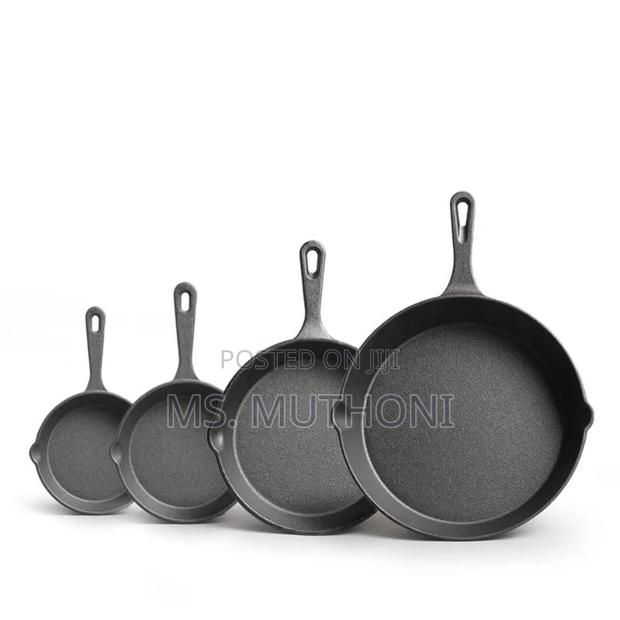 4pcs Cast Iron Skillet Set - thumbnail 3
