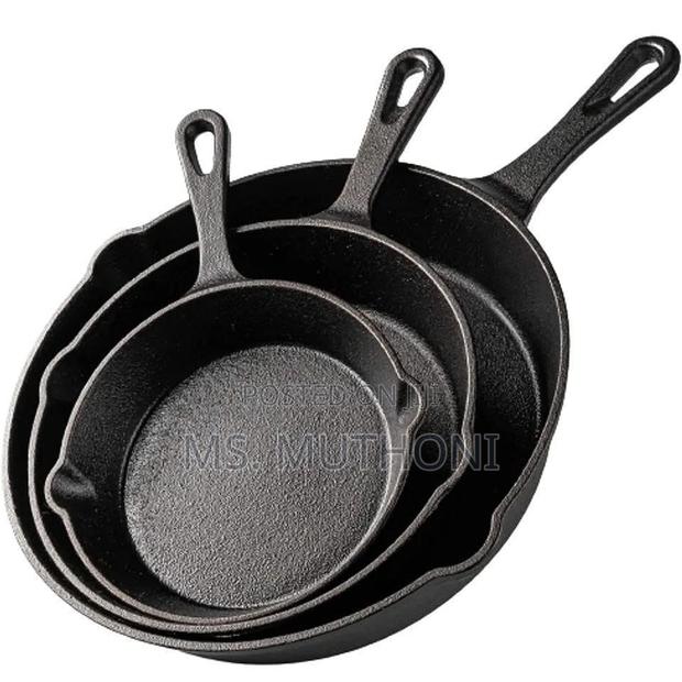 4pcs Cast Iron Skillet Set