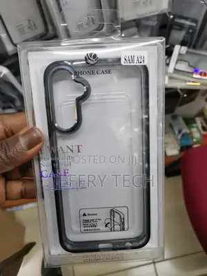 Samsung Galaxy A24 Electroplating Acrylic Back Transparent