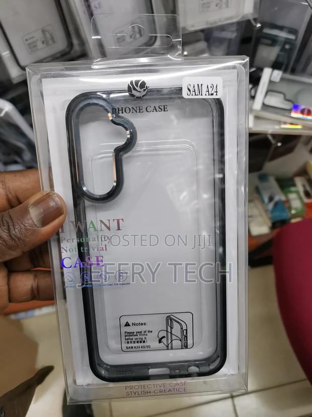 Samsung Galaxy A24 Electroplating Acrylic Back Transparent - main view