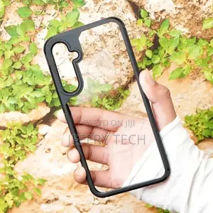 Transparent Case With Black Border – Samsung S23FE