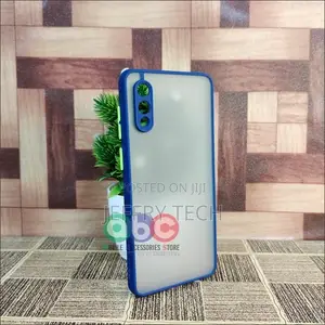 Samsung Galaxy A02/M02 Case, Smoke Matte Shock Proof Lens Pr