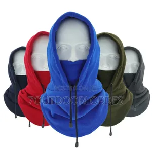 Hooded Face Mask Neck Warmer