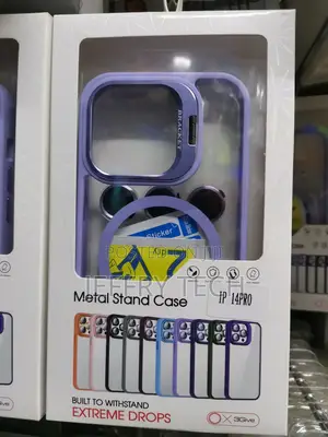Phone Case With Lens Protect Holder Back Cover for iPhone 15