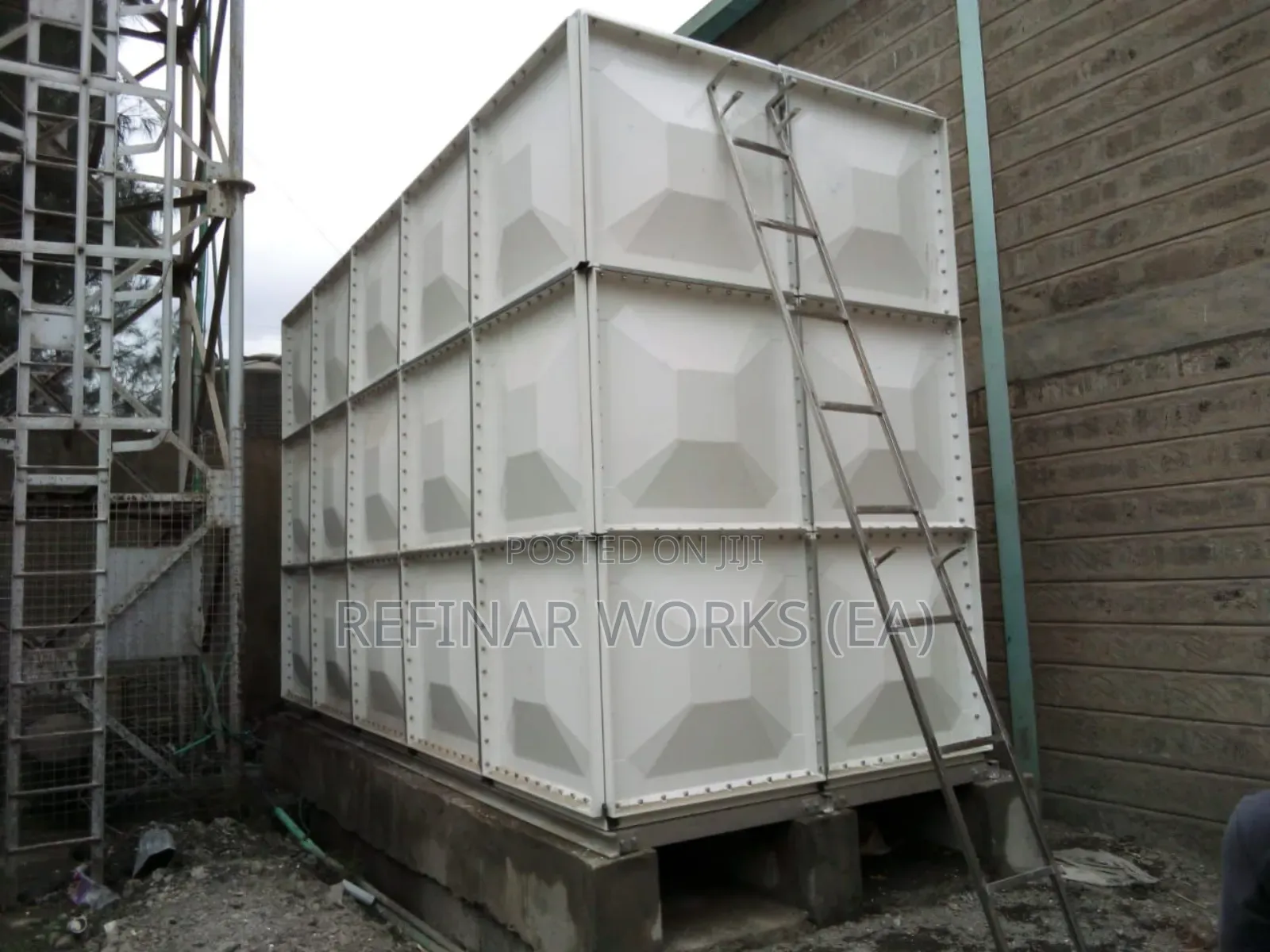 GRP Water Tanks - Different Capacities - 50m3, 108m3, 240m3