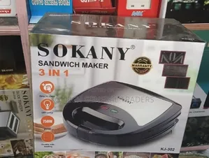 Sandwich! Sokany 3in1 Sandwich, Waffle and Grill Maker