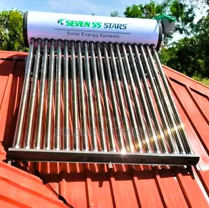 Seven Ss150ltrs Heatpipe Pressurized Water Heater Stainless