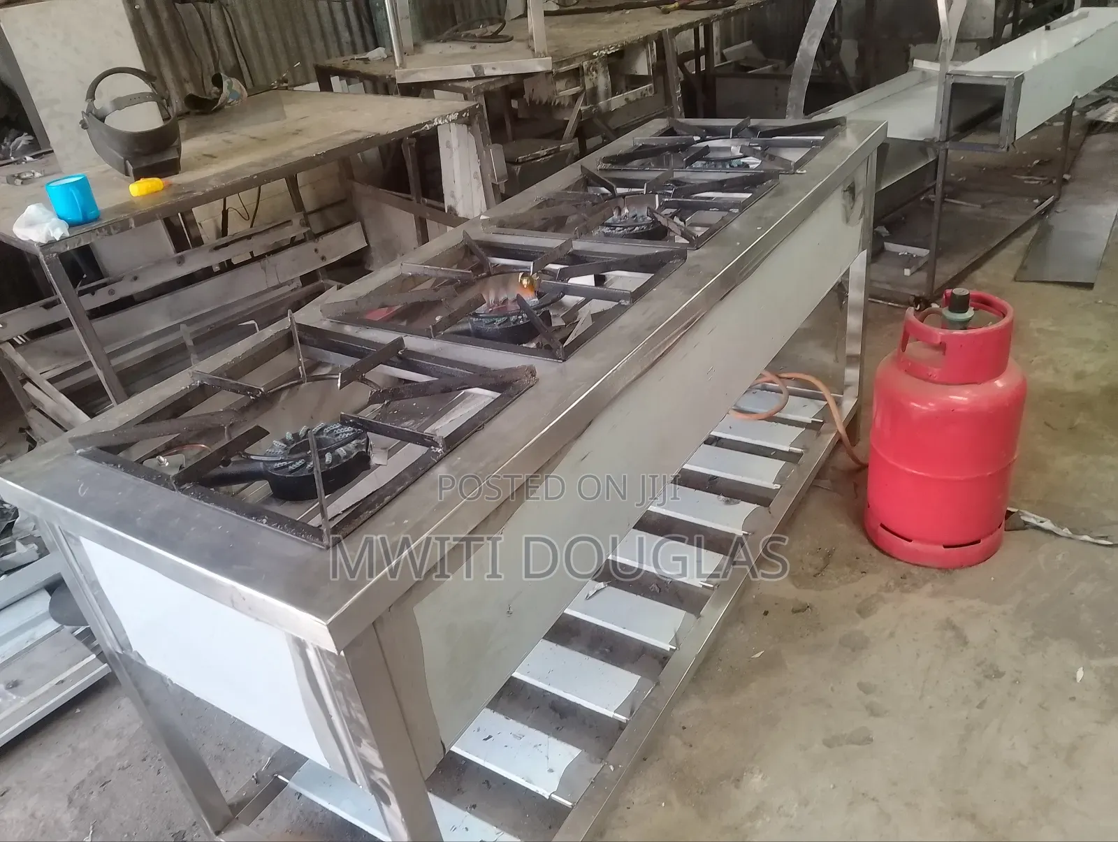 Stainless Steel 4burner Gas Cooker