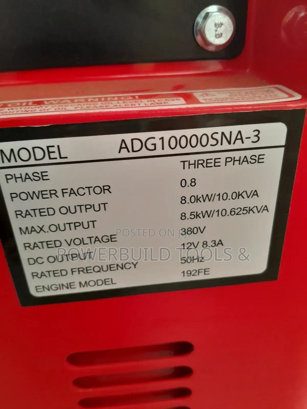 Aico 10KVA Three Phase Diesel Generator