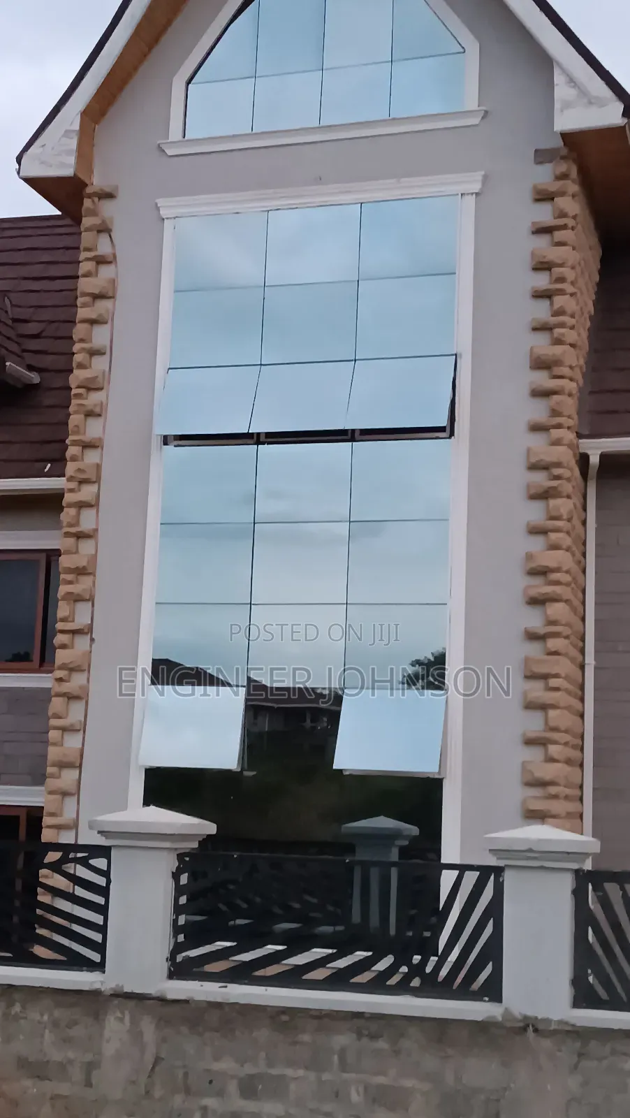 Stairs Window Glass
