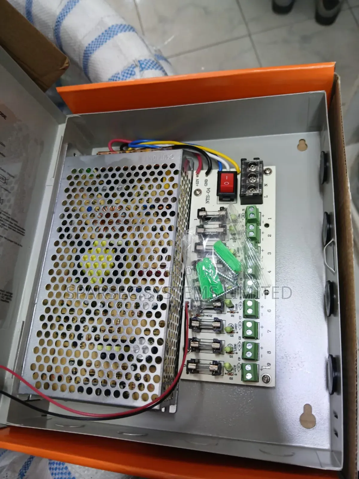 CCTV Closed Power Supply 12V 10amps