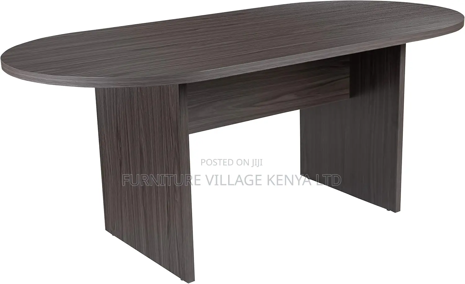 1 8m Oval Shaped Conference Room Table
