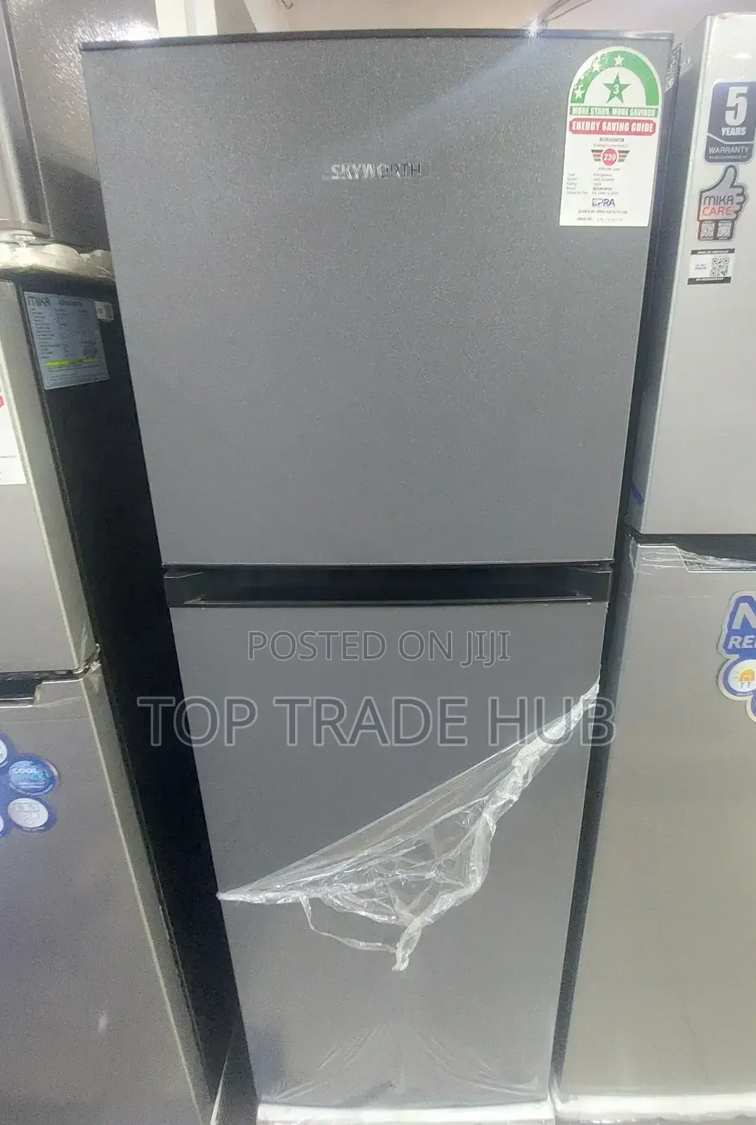 Skyworth 288L Double Door Refrigerator