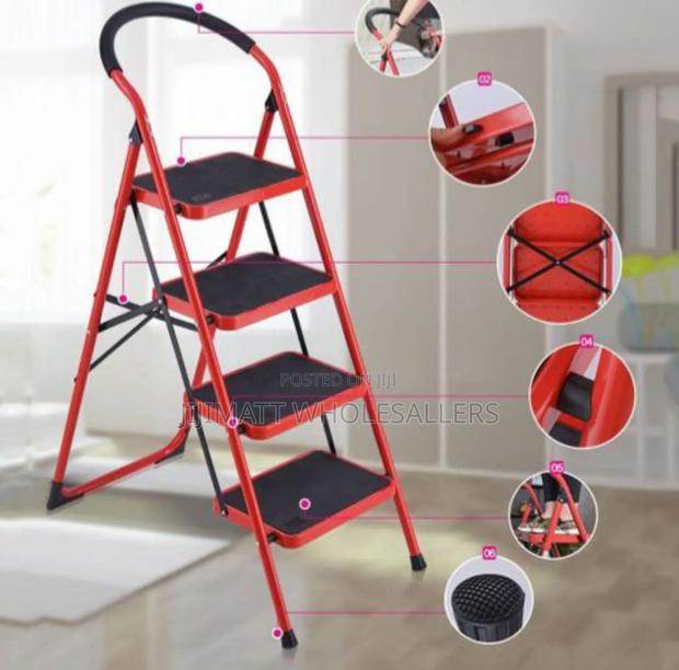4 Step Aluminium Ladder - main view