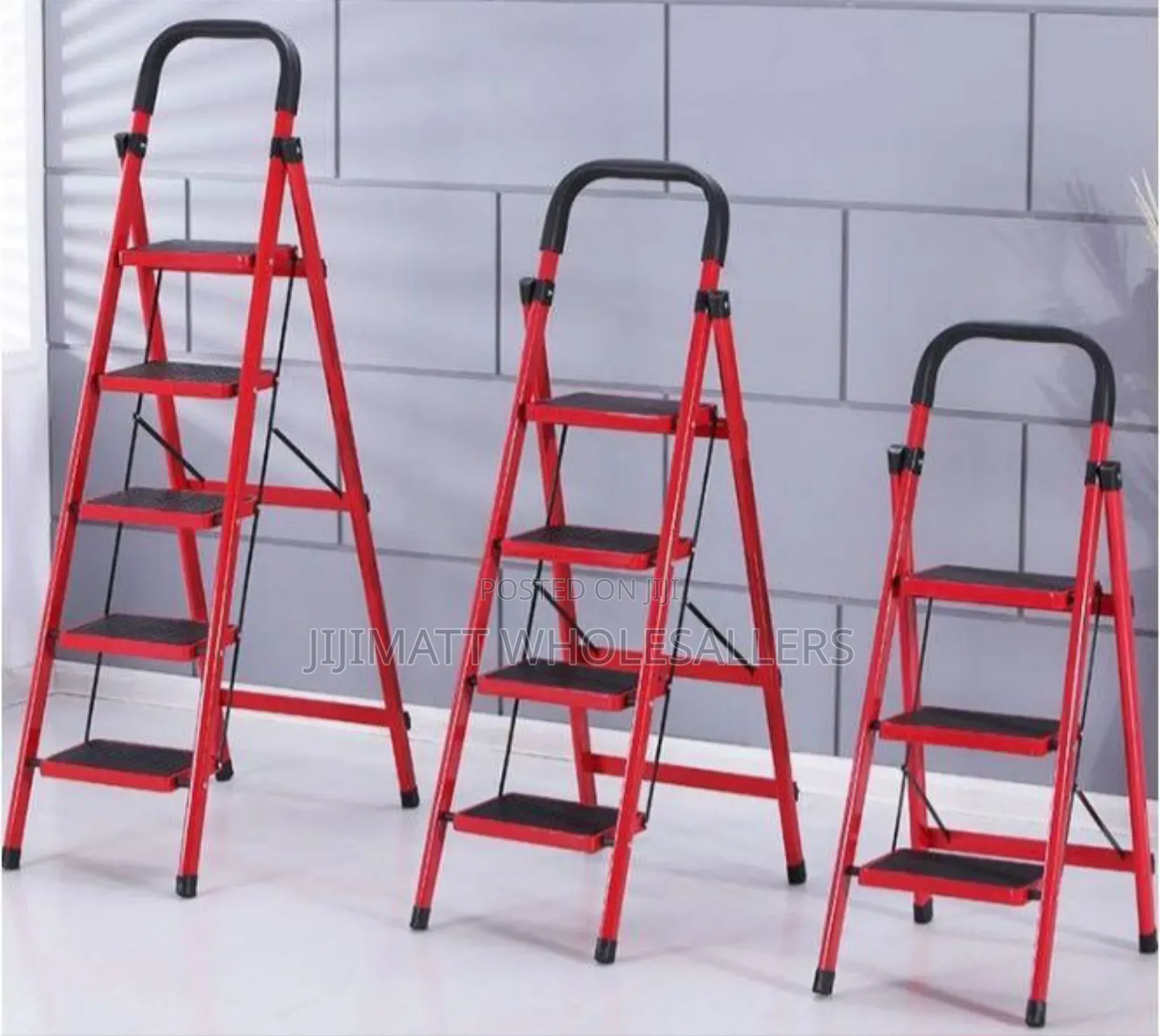 Foldable Aluminium 5step Ladder Available in Different Sizes