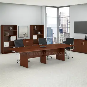 2400mm Boat Shaped Conference Table