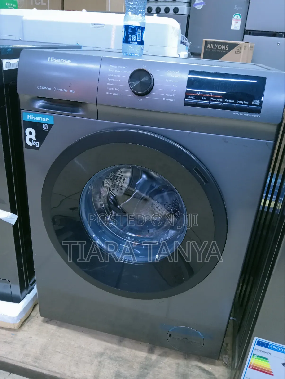 Hisense 8kg Front Load Wash and Spin Machine