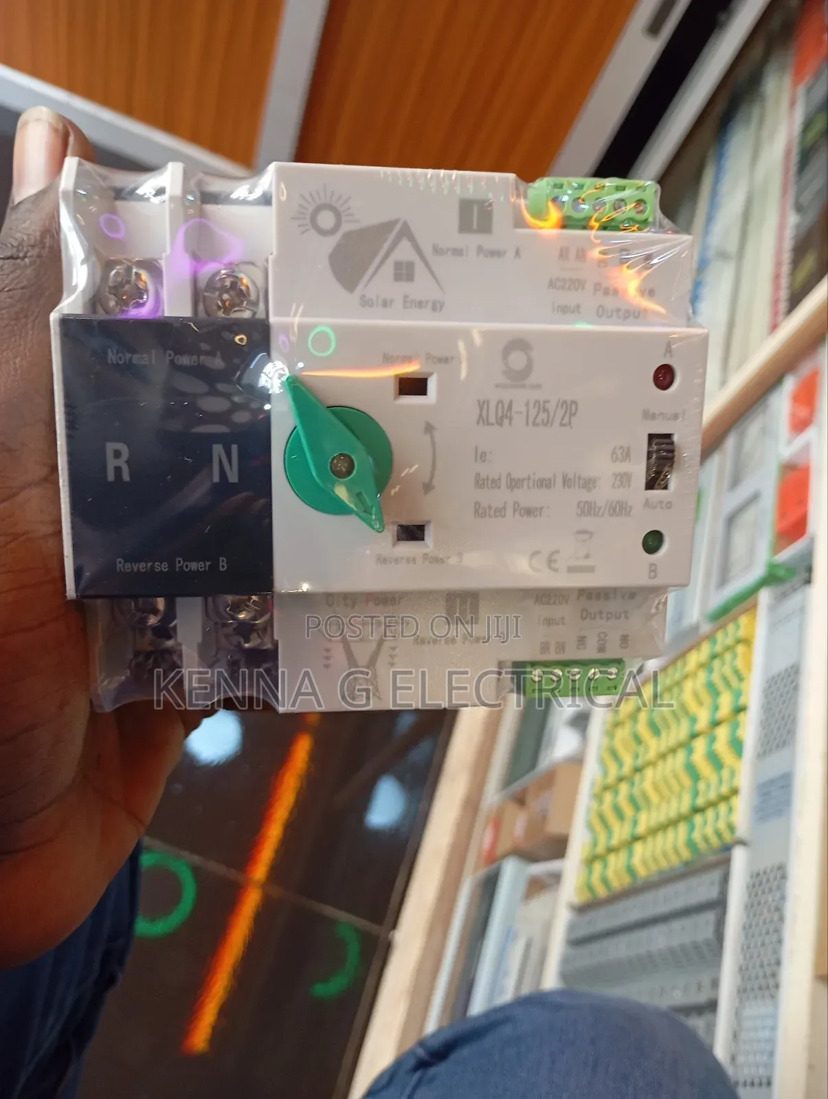 63A 2 Pole Automatic Change Over Switch