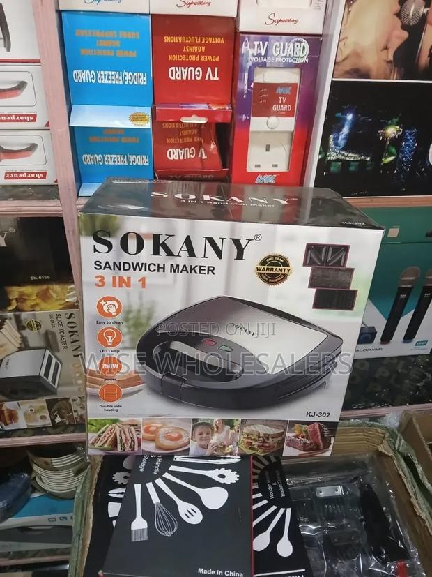 Sokany 3 in 1 Sandwich, Waffle Maker Grill
