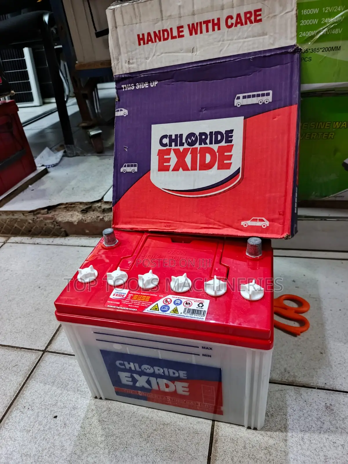 Chloride Exide NS70 Wet Car Battery