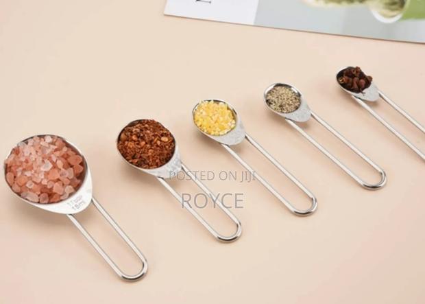 Stainless Steel Measuring Spoons-5pcs - thumbnail 2