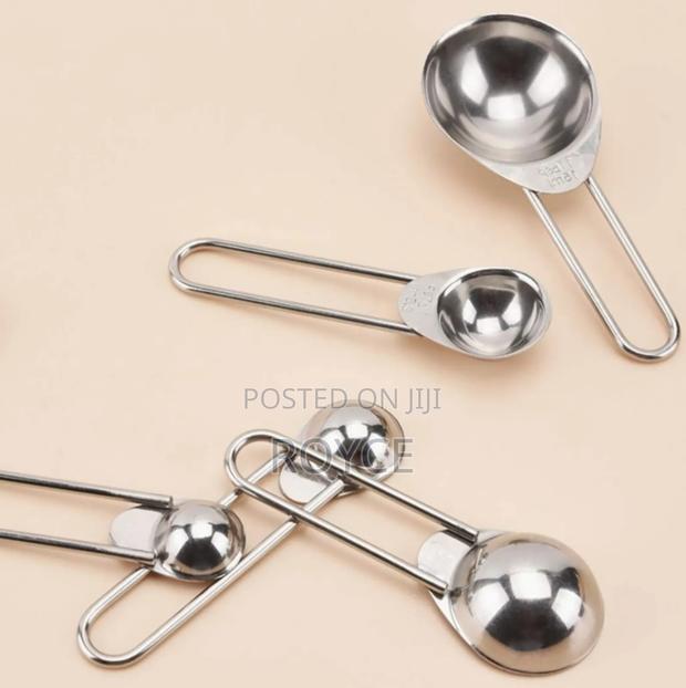 Stainless Steel Measuring Spoons-5pcs - thumbnail 3