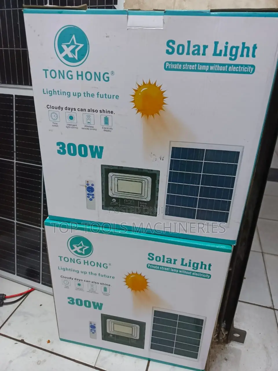 300watts Solar Flood Light