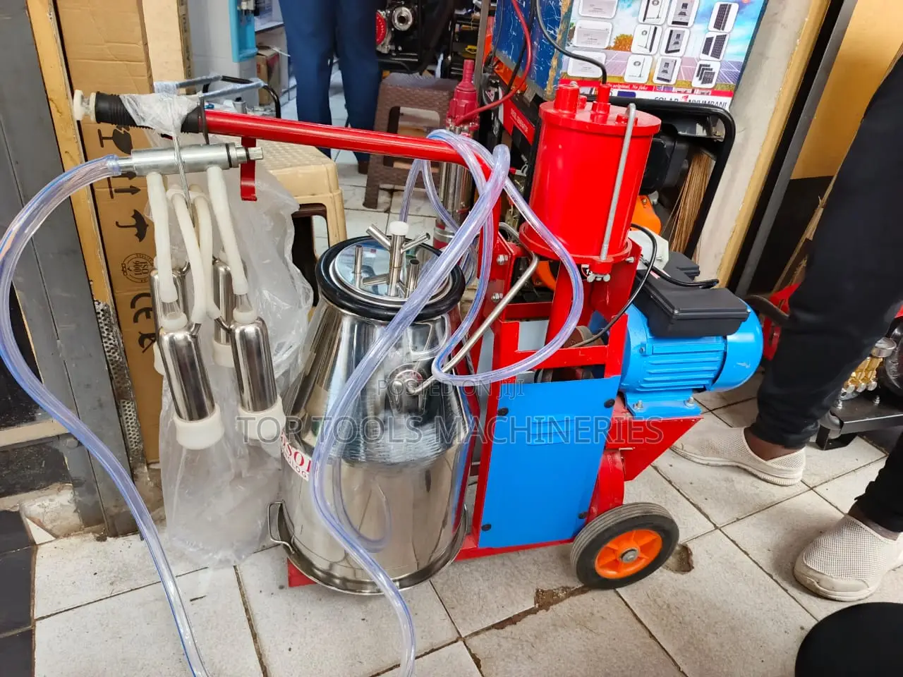 Windsor UK Milking Machine Single Bucket