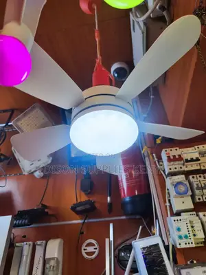 Socket Fan Light Ceiling Fan Bulb 18" Led Bulb With Remote