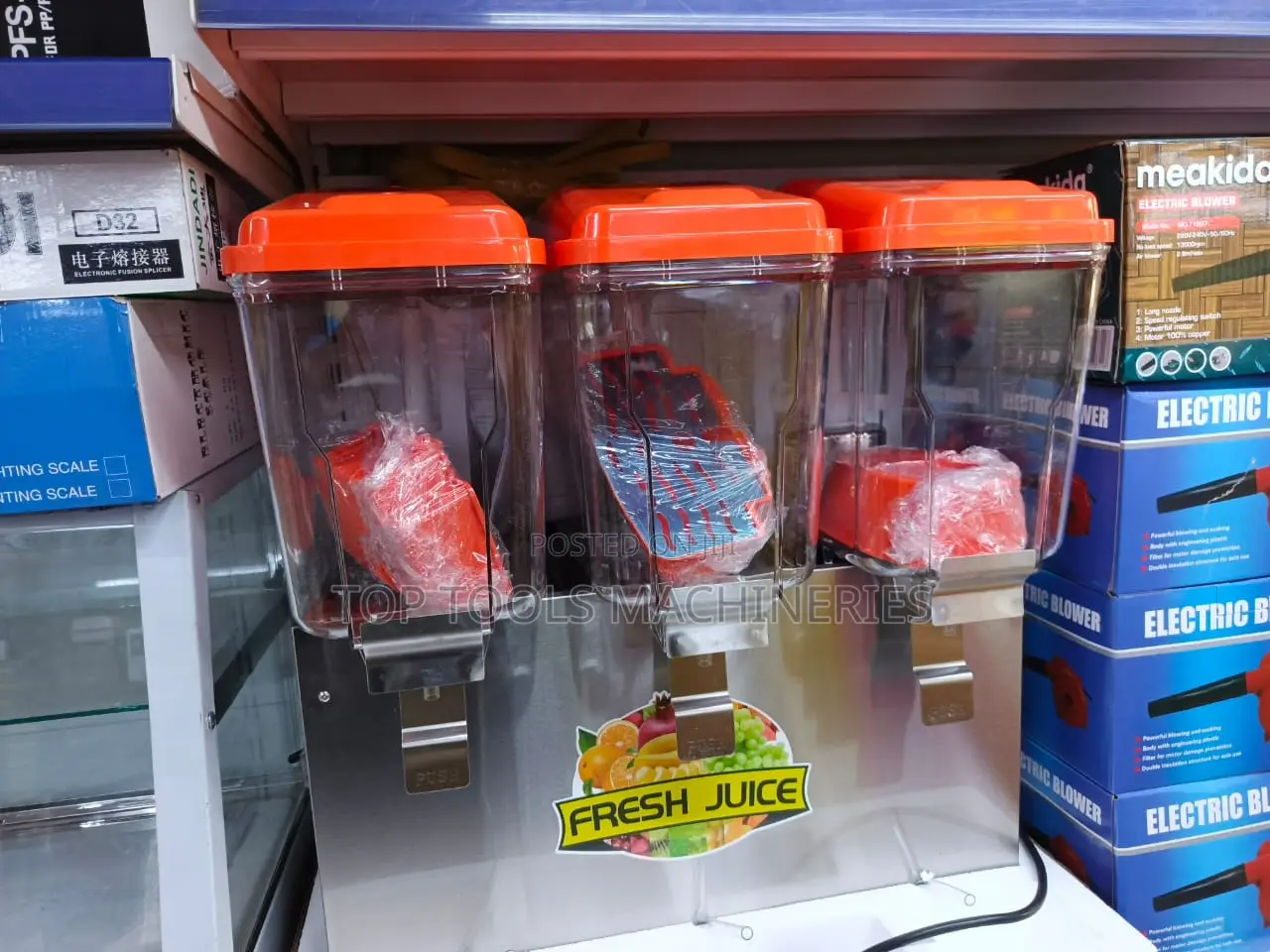 Fresh Juice Dispenser 3 Jugs