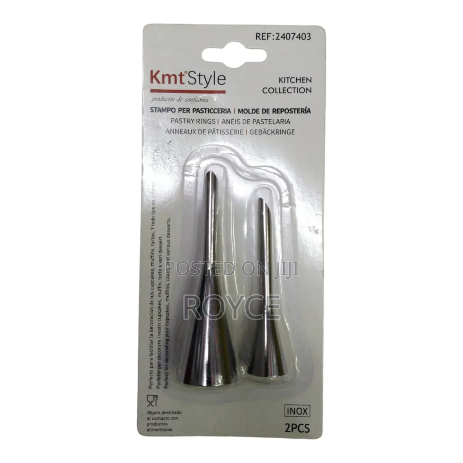 Stainless Steel Pastry Ring / Funnel