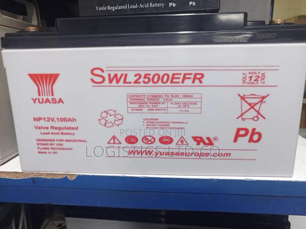 Yuasa 12v-100ah GT12V-100 Maintenance Free Battery