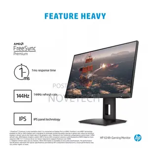 HP X24ih 23.8 Inch FHD 144hz IPS Gaming Monitor