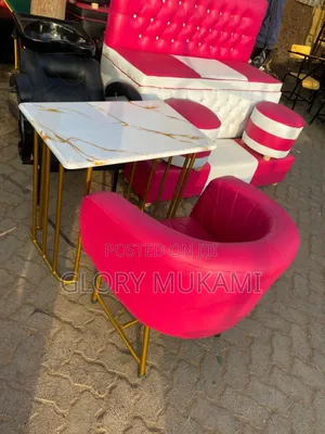 Manicure Chairs and Table