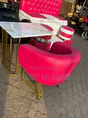 Manicure Chairs and Table
