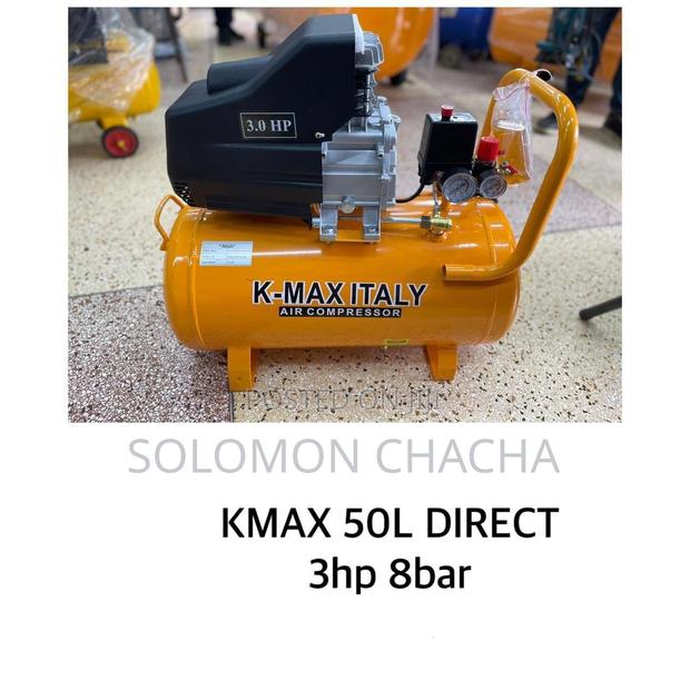 Kmax Italy 50 LTRS 3hp Direct Driven 8 Bar Air Compressor - main view
