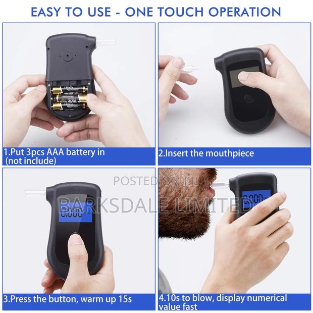 Alcohol Breathalizer Commercial Alcoblow Checker Meter - thumbnail 9