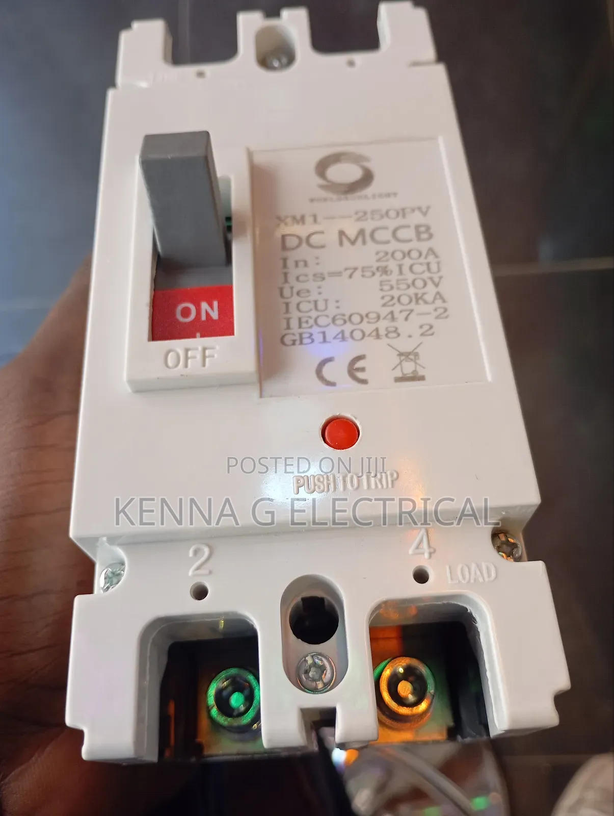 2pole PV/DC Breaker 200A