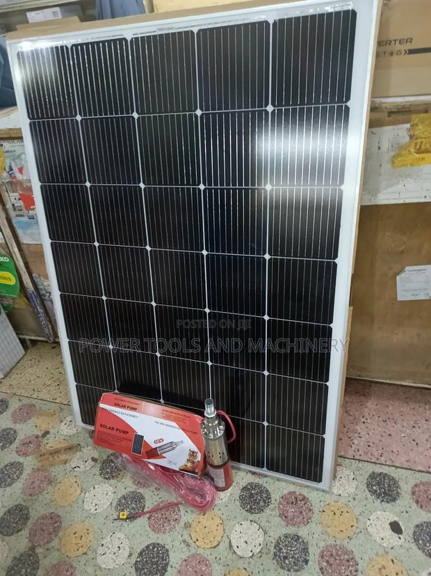Solar Water Pump 24v 50m With Panel Full Kit - main view