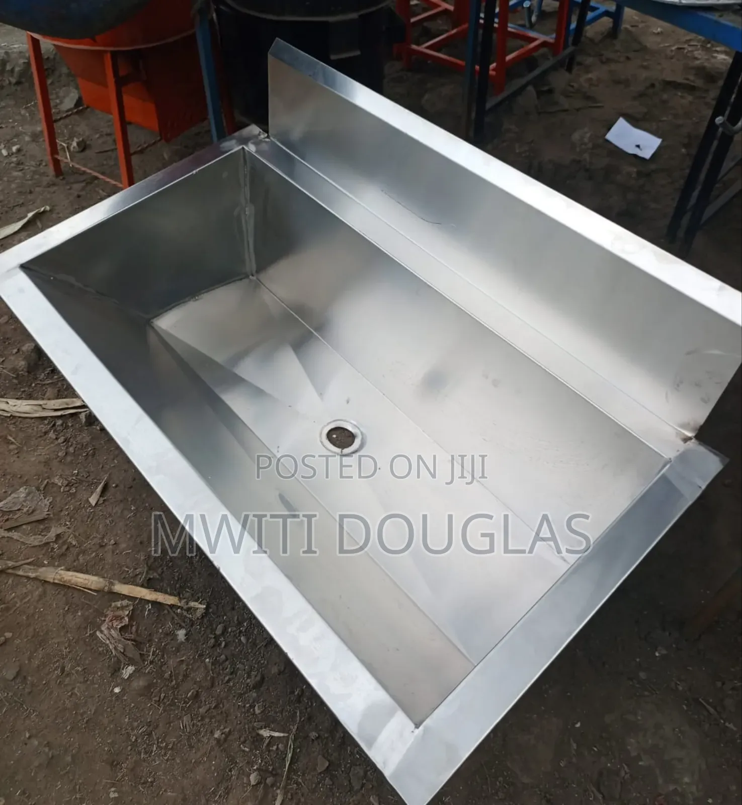 Stainless Steel Scrub Sink