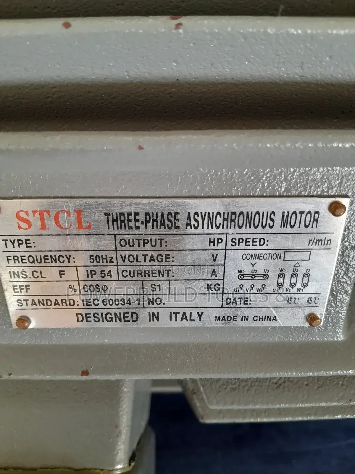 25HP Low Speed STCL Motor